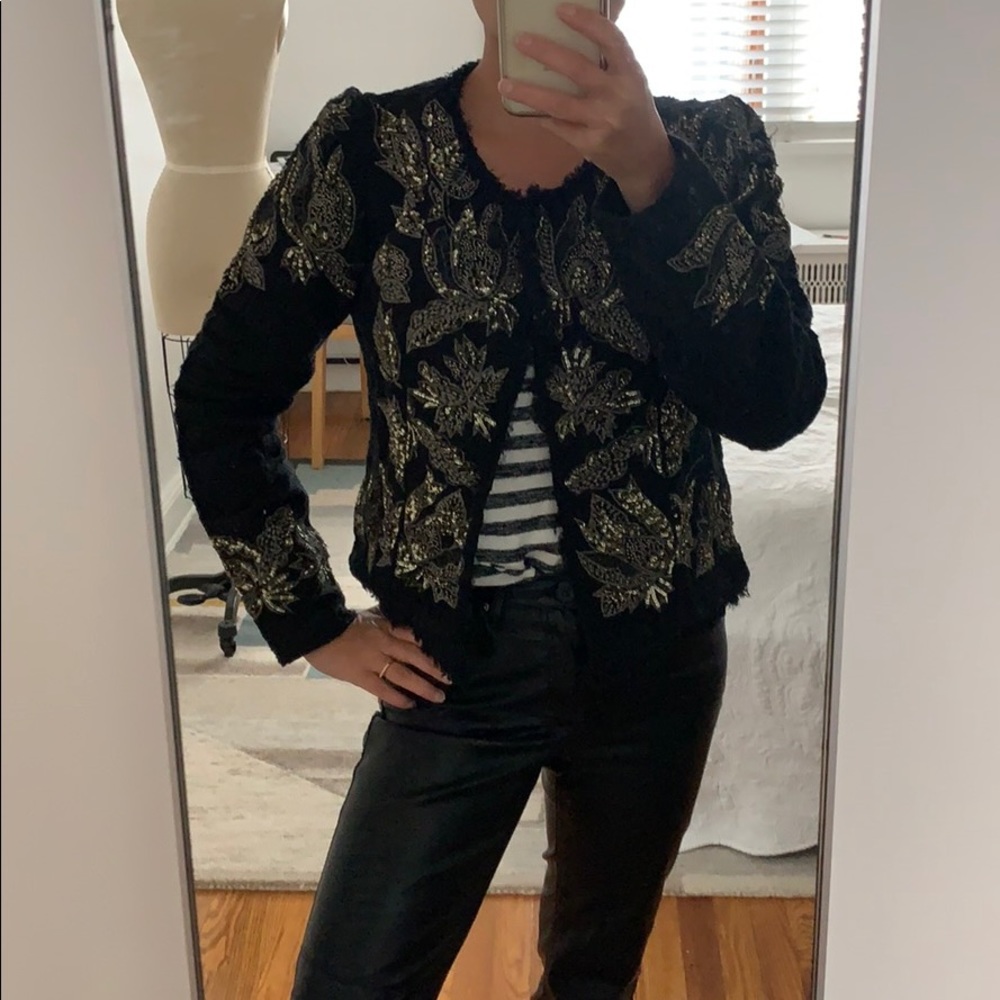 New Essentiel beaded cotton jacket